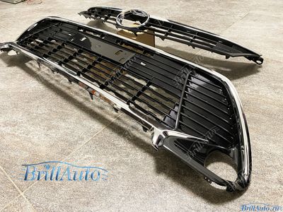 Решетка Toyota Camry 55 в стиле Exclusive 2 шт