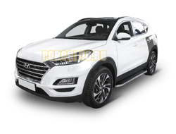 Пороги на Hyundai Tucson (2018-2021) Premium