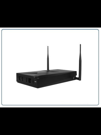 ST, комплект WiFi видеонаблюдения с 4 уличными видеокамерами Full HD, поддержка 1 HDD до 4 Тб