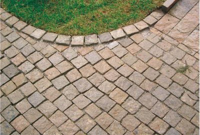 Брусчатка гранитная (Желтоватый оттенок)