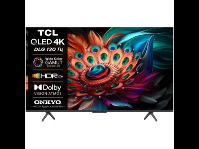Телевизор TCL 50" 50C655 QLED 4K Smart TV Черный