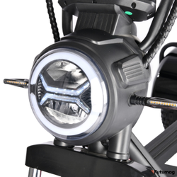 Электроскутер WHITE SIBERIA TRIKE MINI 1500W Черный