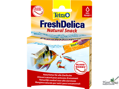 Tetra FreshDelica Bloodworms Rot Muckenlarven (желе мотыль)  48г