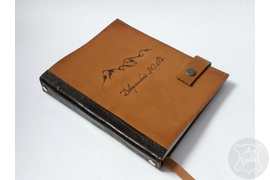именной ежедневник на заказ, ежедневник из натуральной кожи, подарок для руководителя