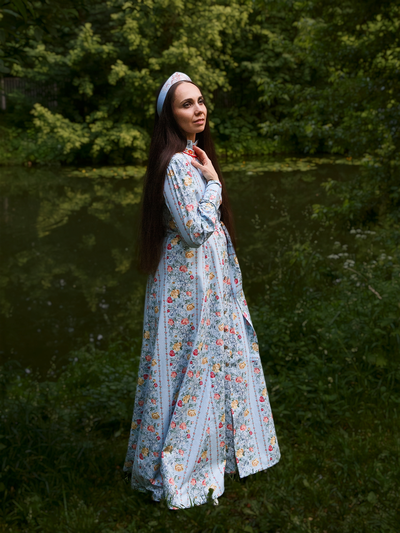 Платье  "Адмиральское" из премиум хлопка