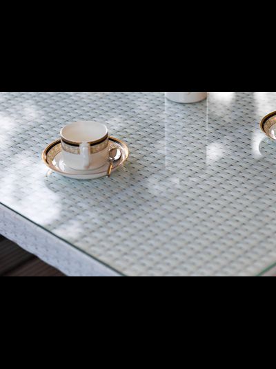 Комплект плетеной мебели Milano белый