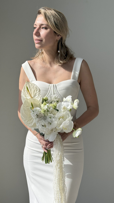 Букет невесты & Бутоньерка 1332