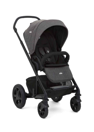 Joie Chrome DLX 4 в 1 коляска | автокресло с базой в комплекте Joie i-Level | Chrome carry cot