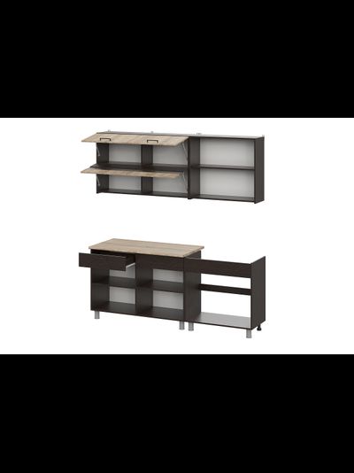 Босфор (2000) Дуб Венге/Дуб Сонома кухонный гарнитур