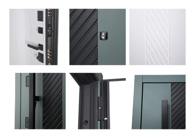 Стальная дверь   Омега. Заказная модель.