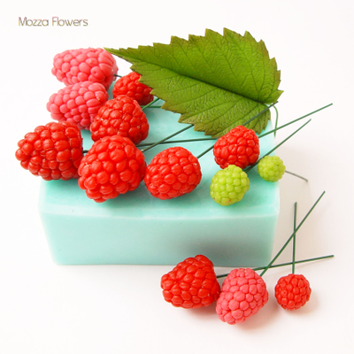 "Малина длинная " силиконовый молд