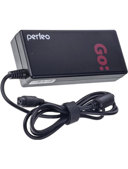 Универсальный блок питания (зарядное устройство) для ноутбуков PERFEO GO, ASUS 90W ULA-90A (черный)