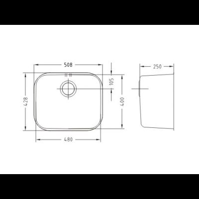 Мойка Alveus Variant 10 с увеличенной глубиной чаши