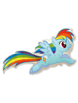 Шар фигура, Пони Радуга / MLP Rainbow Dash