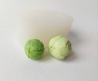 Силиконовый молд " Капуста белокочанная"