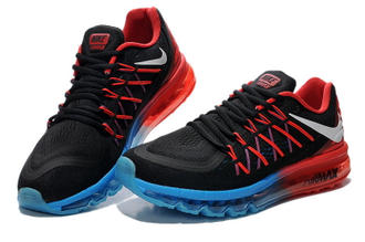 Купить кроссовки Nike Air Max 2015 синие с красным в СПБ