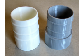 Переходники для пылесоса: белый 52х50 мм; серый 58х50 мм