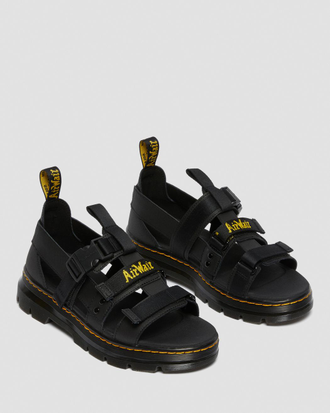 Босоножки Dr. Martens Pearson webbing черные