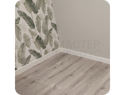 Плинтус ХДФ Dollken Cubu Flex Life 80мм Х 2,5 м Белый RAL 9003 в интерьере 7