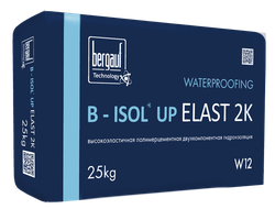 Обмазочная гидроизоляция - Эластичная гидроизоляция - B-ISOL UP ELAST 2K