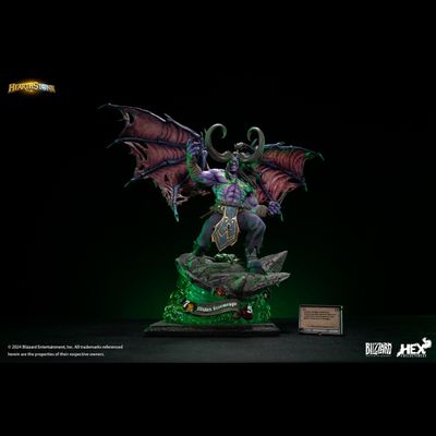 Иллидан Ярость Бури (серия Warcraft, HearthStone) - КОЛЛЕКЦИОННАЯ СТАТУЯ 1/10 Illidan Stormrage (HEXHS06) - HEX Collectibles x Blizzard