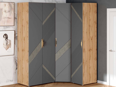 Угловой шкаф в комплекте Монако 902 316