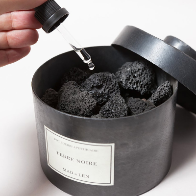 MAD et LEN ароматизированные камни лавы + аромат для дома TERRE NOIRE