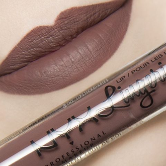 Жидкая матовая помада NYX Lip Lingerie 14 Confident