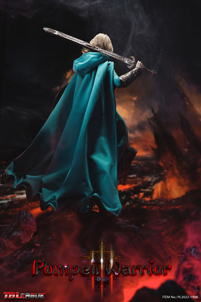 Помпейская воительница в голубом - КОЛЛЕКЦИОННАЯ ФИГУРКА 1/6 Pompeii Warrior Blue (PL2022-199B) - TBLeague