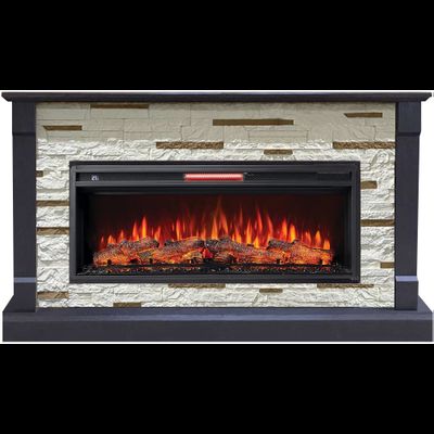 Линейный электрокамин Моника BL M1 с очагом Joker 45