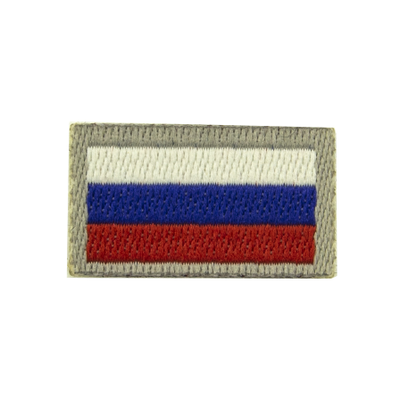Шеврон флаг РФ на клейкой основе 1/6 (78064) - DAMTOYS