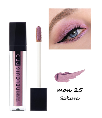 Relouis Pro Жидкие сатиновые тени для век Satin Liquid Eyeshadow