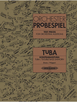 Test Pieces for Orchestral Auditions (Tuba)