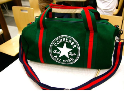 Сумка Converse All Star Chuck Taylor спортивная зеленая купить в мск оригинал