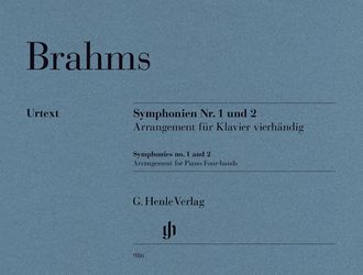Brahms: Symphonies no. 1 and 2