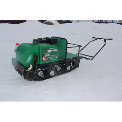 Мотобуксировщик Щукарь 380 передний привод, вариатор "Сафари"