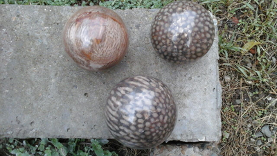 Шары из натурального камня ручной работы