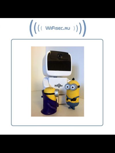DE-WMrobot-clock Видеоняня WiFi-LAN видеокамера моторизированная с DVR, HD 960 p (cam360)