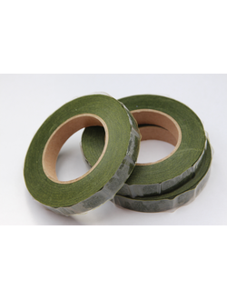 Тейп-лента, цвет болотно-зеленый