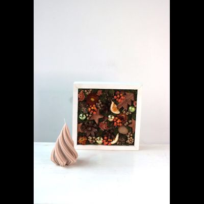 Новогодняя эко-картина № 1175