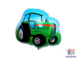 Шар фольга Трактор 80 см ( шар+гелий + лента)