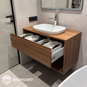 Тумба под раковину подвесная ГВЕН 100 см