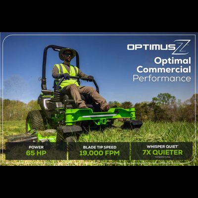Райдер Zero-Turn Greenworks OptimusZ ZTC152 82V 24 кВт·ч