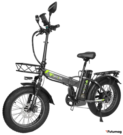 Электровелосипед SYCCYBA H1 (F10) 20AH серый