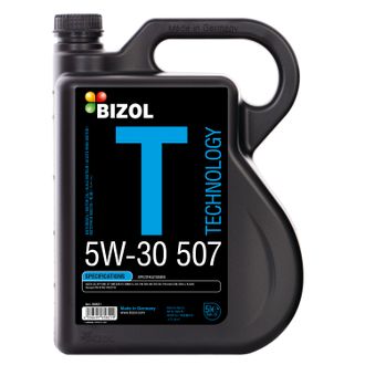 НС-синтетическое моторное масло &quot;BIZOL TECHNOLOGY&quot; 5W30 507, 5 л