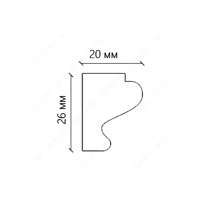 Молдинг S3MG302