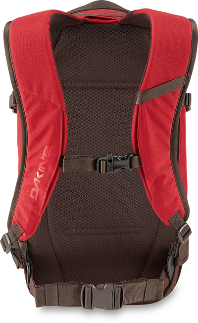 Анатомическая спина рюкзака Dakine Heli Pro 20L Deep Red
