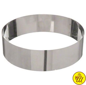 Форма кондитерское кольцо - диаметр 28 см., высота 6 см.