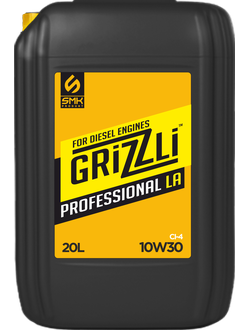 Grizzli Professional LA 10W-40 масло моторное CI-4/E6/E7