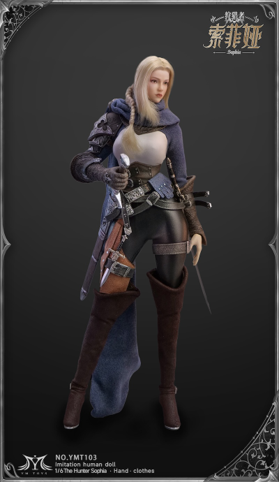 ПРЕДЗАКАЗ - Охотница София - Коллекционная фигурка 1/6 Hunter series Sophia (YMT103) - YMTOYS ?ЦЕНА: 25900 РУБ.?